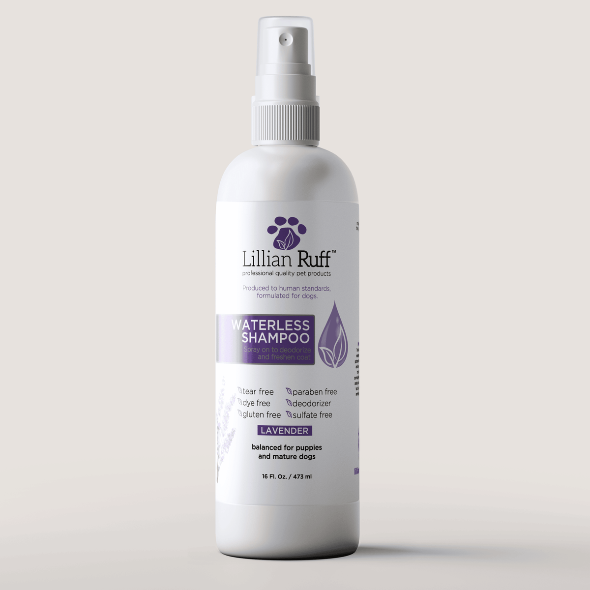 Waterless Shampoo - Lavender