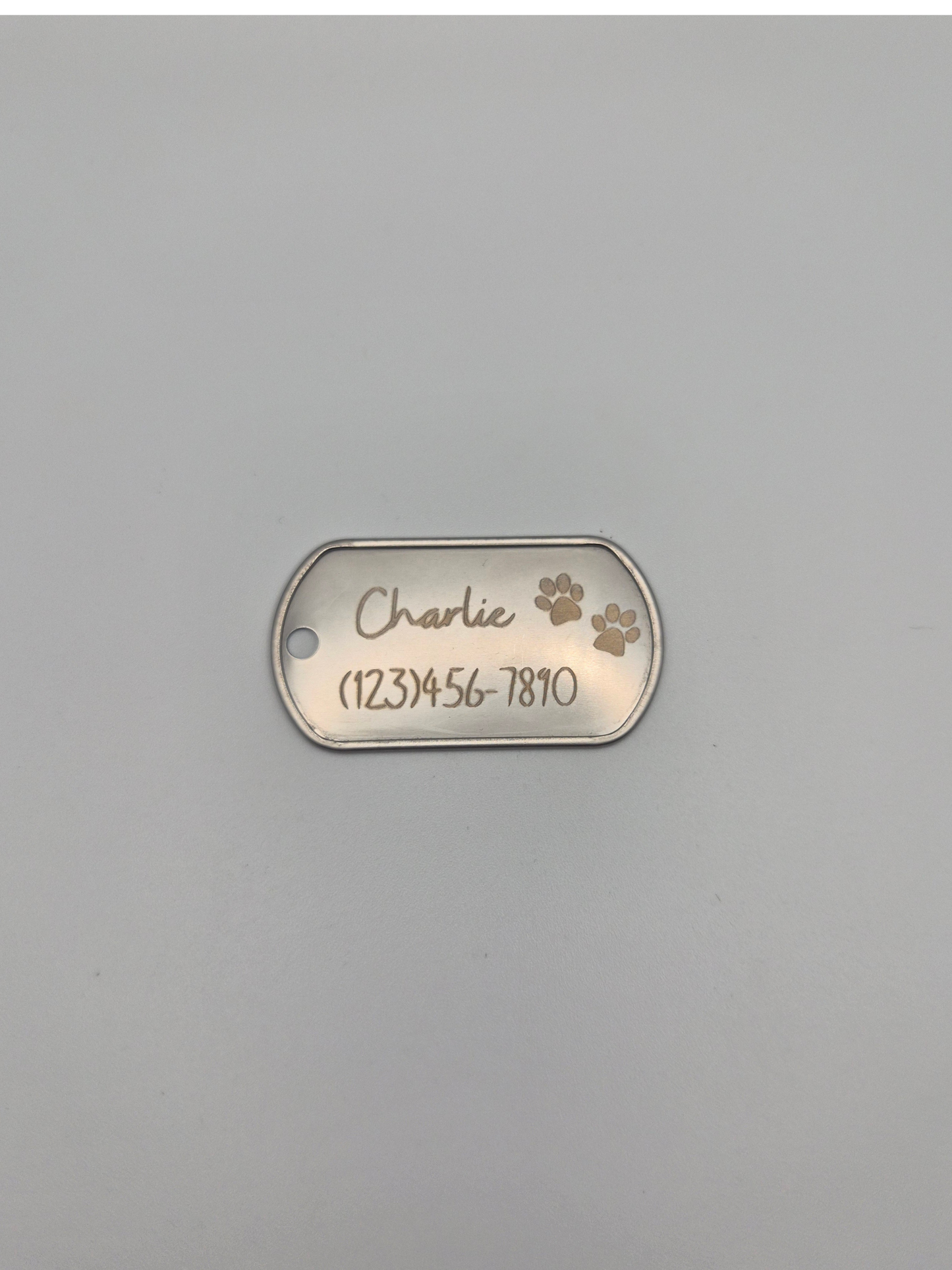 Love & Paws Military Dog Tag