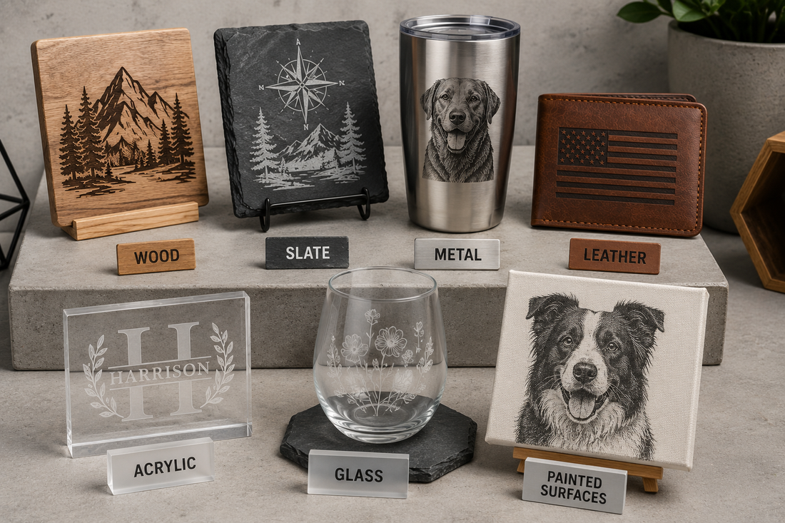What Materials Can Be Laser Engraved?