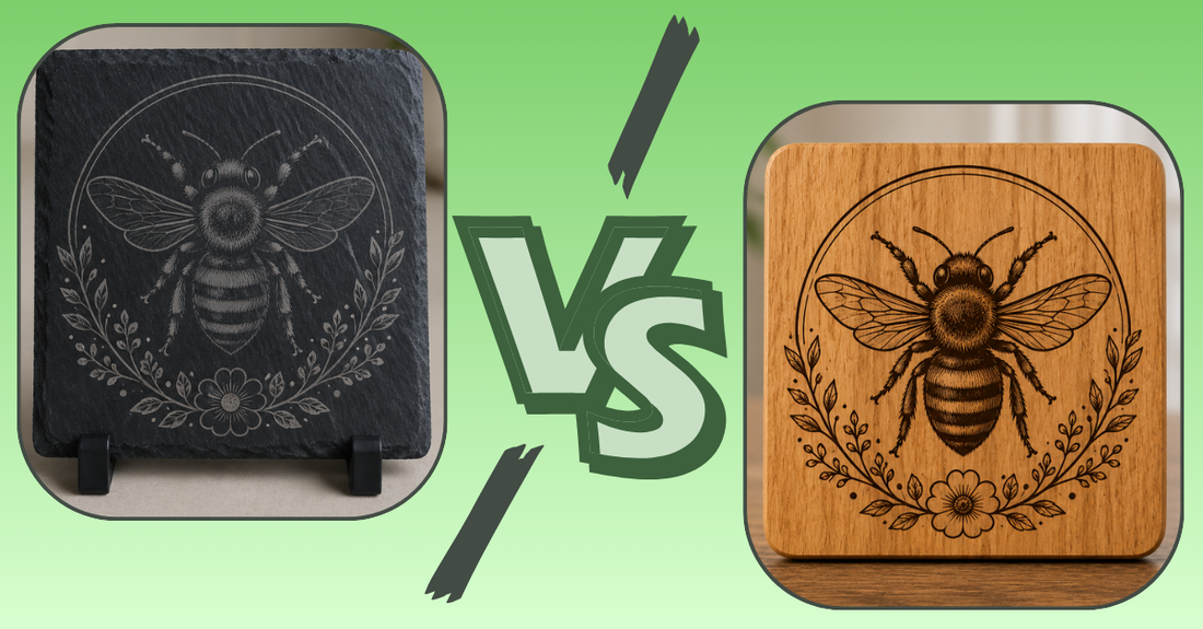 Slate vs Wood Engraving: Which Material is Better