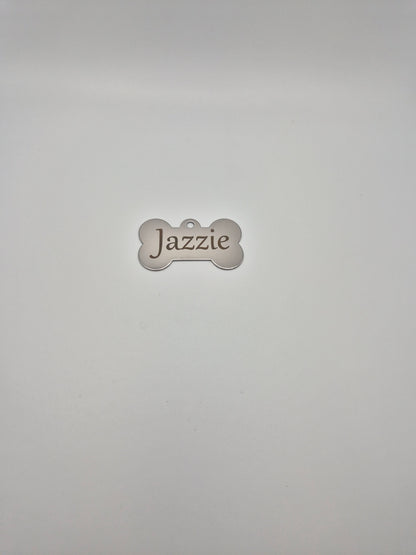 Custom Bone Dog Tag