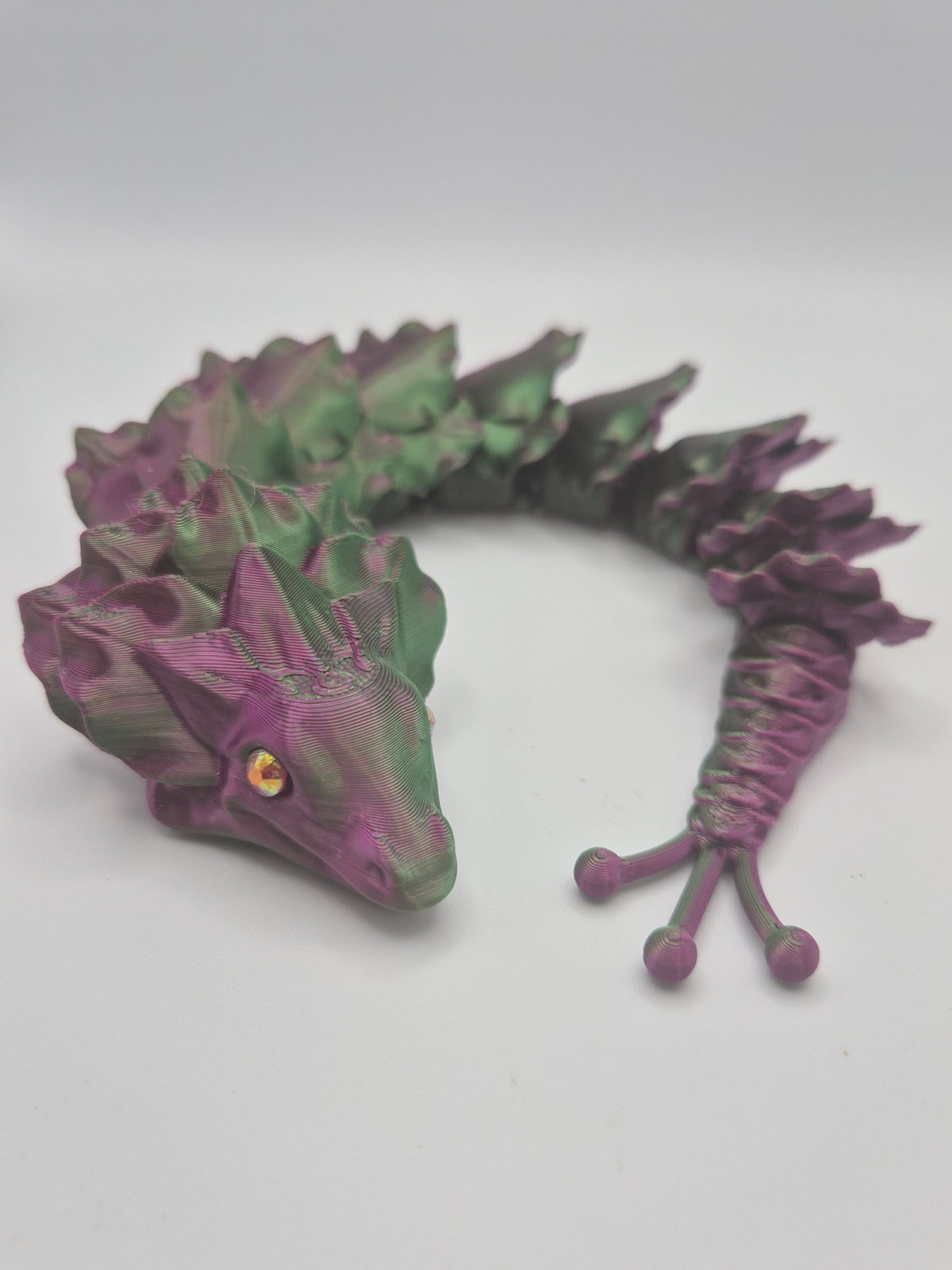 3D printed articulated dragon