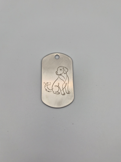 Classic Military Dog Tag